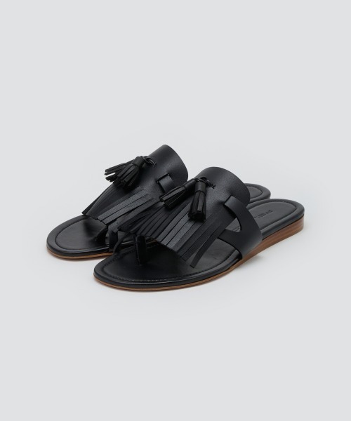 MIELE トングサンダル 1.0cm BLACK（サンダル）｜PELLICO