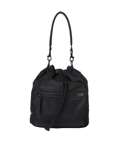 NEW ERA（ニューエラ）の「【NEW ERA】2WAY ドローストリング ポーチ 3L ナイロンツイル [SSL]（ショルダーバッグ・レディース・ブラック・F）」の18枚目の写真