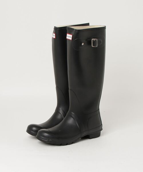 HUNTER ハンター ロング エンジニアレインブーツ ブラック 38