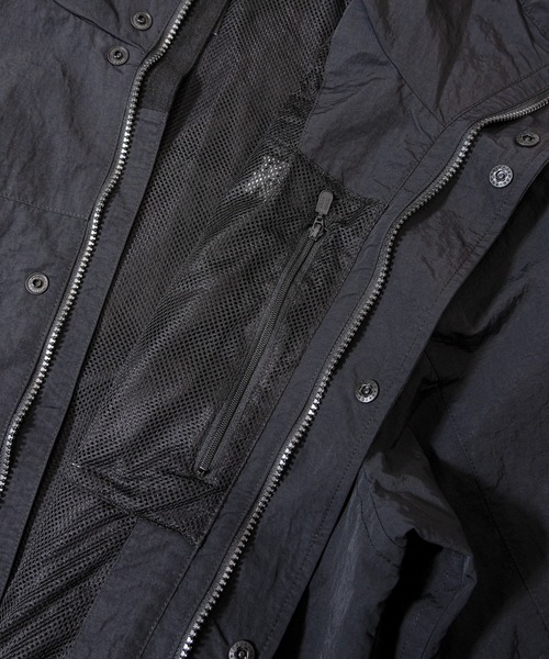 FIRST DOWN（ファーストダウン）の「FIRST DOWN MOTOWN JKT（マウンテンパーカー・メンズ・レオパード/ブラック・M/L/XL）」の10枚目の写真