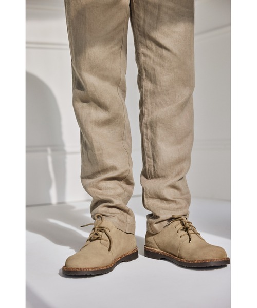 BIRKENSTOCK(ビルケンシュトック)の「Uppsala Low / アップサラ ロー スエードレザー Faded Khaki 【レギュラー幅】 UNISEX(モカシン/デッキシューズ・メンズ・カーキ・39.0/25㎝/40(26)/41(26.5cm)/42(27cm)/43(28cm)/44(28.5cm))」の3枚目の写真