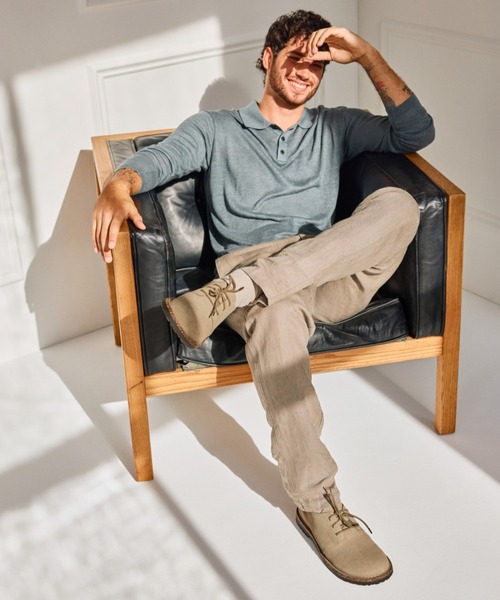 BIRKENSTOCK(ビルケンシュトック)の「【公式】ビルケンシュトック Uppsala Low/アップサラ ロー スエードレザー(モカシン/デッキシューズ・メンズ・カーキ・25cm【レギュラー幅】/26cm【レギュラー幅】/26.5cm【レギュラー幅】/27cm【レギュラー幅】/28cm【レギュラー幅】/28.5cm【レギュラー幅】/24cm【ナロー幅】)」の3枚目の写真