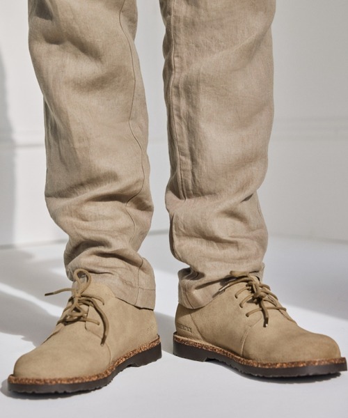 BIRKENSTOCK(ビルケンシュトック)の「【公式】ビルケンシュトック Uppsala Low/アップサラ ロー スエードレザー(モカシン/デッキシューズ・メンズ・カーキ・25cm【レギュラー幅】/26cm【レギュラー幅】/26.5cm【レギュラー幅】/27cm【レギュラー幅】/28cm【レギュラー幅】/28.5cm【レギュラー幅】/24cm【ナロー幅】)」の4枚目の写真