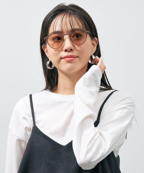 Zoff UNITED ARROWS カラーサングラス ターコイズブルー ゾフ