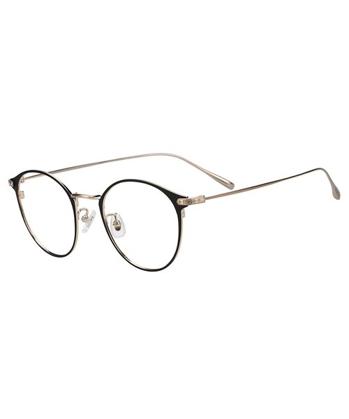 UNITED ARROWS(ユナイテッドアローズ)の「【WEB限定】ボストン型 サングラス|調光サングラス|レンズの色が変わる|彫金|ゴールド|メタル|UVカット|紫外線対策|ユナイテッドアローズ|Zoff|UNITED ARROWS(サングラス・レディース・ブラウン系その他/ブラック系その他6・FREE)」の7枚目の写真