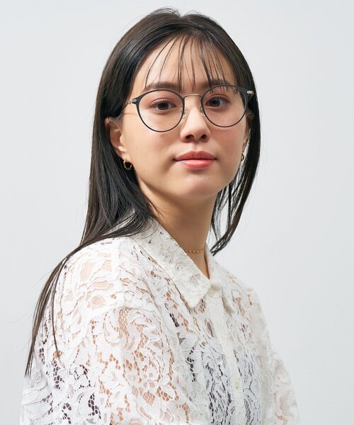 UNITED ARROWS(ユナイテッドアローズ)の「【WEB限定】ボストン型 サングラス|調光サングラス|レンズの色が変わる|彫金|ゴールド|メタル|UVカット|紫外線対策|ユナイテッドアローズ|Zoff|UNITED ARROWS(サングラス・レディース・ブラウン系その他/ブラック系その他6・FREE)」の15枚目の写真