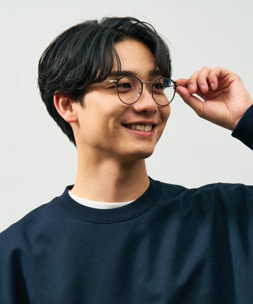 UNITED ARROWS(ユナイテッドアローズ)の「【WEB限定】ボストン型 サングラス|調光サングラス|レンズの色が変わる|彫金|ゴールド|メタル|UVカット|紫外線対策|ユナイテッドアローズ|Zoff|UNITED ARROWS(サングラス・レディース・ブラウン系その他/ブラック系その他6・FREE)」の22枚目の写真