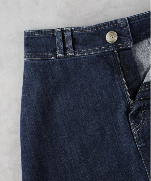 SOMETHING（サムシング）の「【SOMETHING】スプレッドスカート（デニムスカート・レディース・ダークインディゴブルー・M/L/S）」の8枚目の写真
