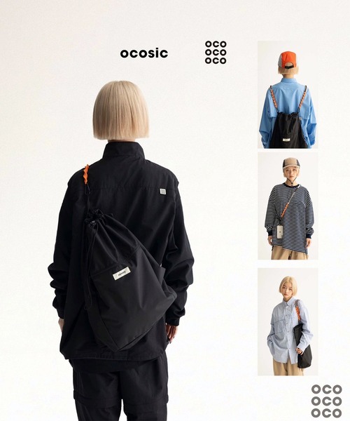 ocosic(オコジック)の「リュック(バックパック/リュック・メンズ・ブラック・FREE)」の3枚目の写真