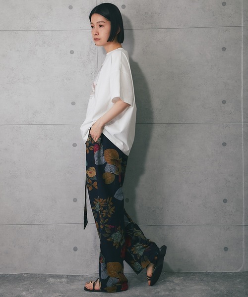 ANOTHER S（アナザーエス）の「花柄パンツ（その他パンツ）」 - WEAR