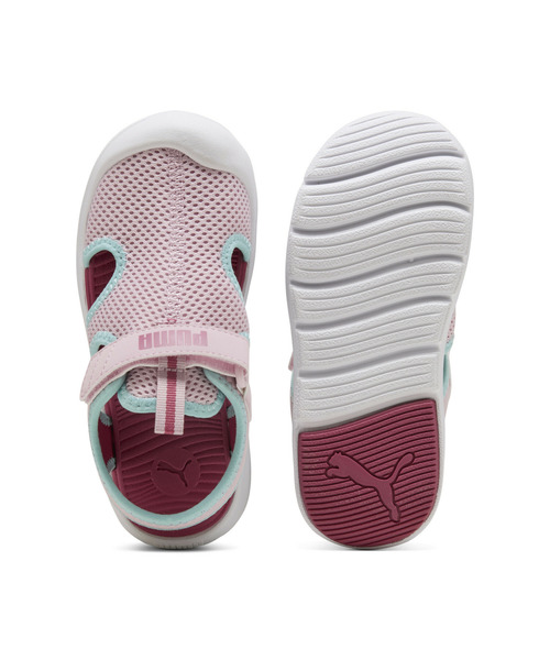 PUMA（プーマ）の「PUMA プーマ ボーイズ プーマ ファン レーサー メッシュ サンダル 17-21cm Puma（サンダル・キッズ・ブラック×ピンク/ブラック系その他4/ピンク系その他2・17.0cm/18.5cm/19.0cm/20.0cm/21.0cm）」の6枚目の写真