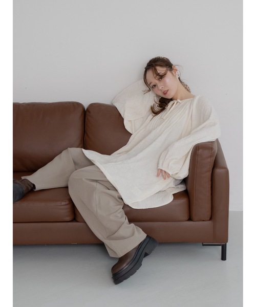 JUMELLE（ジュメロ）の「stripe slacks（スラックス・レディース・グレー/ベージュ・MEDIUM/SMALL）」の22枚目の写真