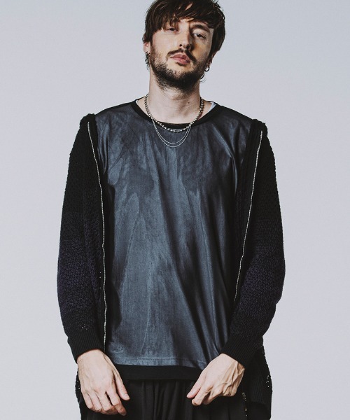 NO ID.(ノーアイディ)の「mlt5166-シアーBIG-PO プルオーバー(その他トップス・メンズ・F/B/P/ブラック・ONE SIZE)」の21枚目の写真