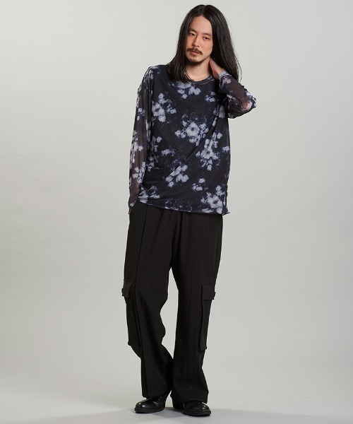 NO ID.(ノーアイディ)の「mlt5166-シアーBIG-PO プルオーバー(その他トップス・メンズ・F/B/P/ブラック・ONE SIZE)」の12枚目の写真