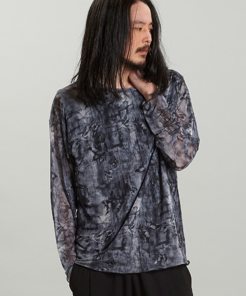 NO ID.(ノーアイディ)の「mlt5166-シアーBIG-PO プルオーバー(その他トップス・メンズ・F/B/P/ブラック・ONE SIZE)」の10枚目の写真