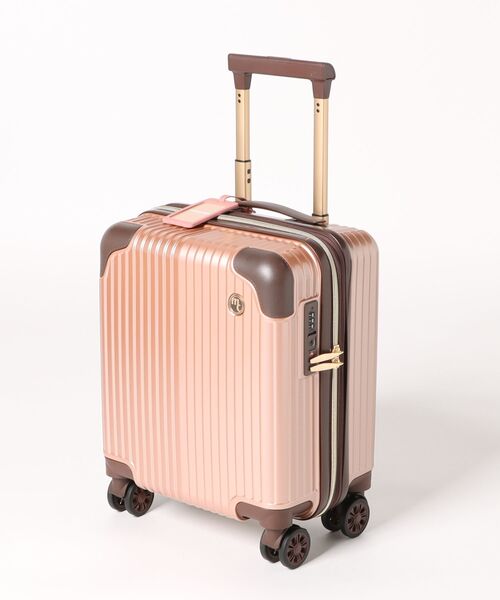 marie claire(マリ・クレール)の「【marie claire/マリクレール】 コインロッカーサイズ キャリーケース 26L(29L)(スーツケース/キャリーバッグ・レディース・ブラウン/アイボリー/ガンメタ/ピンク・FREE)」の3枚目の写真