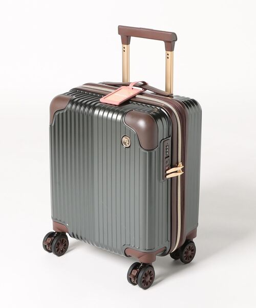 marie claire(マリ・クレール)の「【marie claire/マリクレール】 コインロッカーサイズ キャリーケース 26L(29L)(スーツケース/キャリーバッグ・レディース・ブラウン/アイボリー/ガンメタ/ピンク・FREE)」の4枚目の写真
