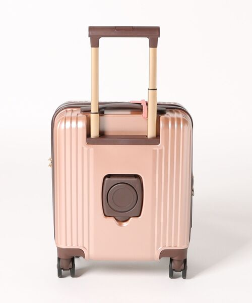 marie claire(マリ・クレール)の「【marie claire/マリクレール】 コインロッカーサイズ キャリーケース 26L(29L)(スーツケース/キャリーバッグ・レディース・ブラウン/アイボリー/ガンメタ/ピンク・FREE)」の6枚目の写真