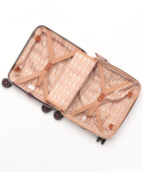 marie claire(マリ・クレール)の「【marie claire/マリクレール】 コインロッカーサイズ キャリーケース 26L(29L)(スーツケース/キャリーバッグ・レディース・ブラウン/アイボリー/ガンメタ/ピンク・FREE)」の8枚目の写真