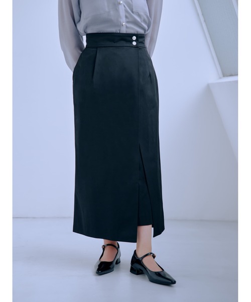 セール】ラップデザインハイウエストスカート 【低身長・小柄女性