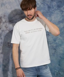 HIDEAWAYS NICOLE（ハイダウェイニコル）の「メタルジェルプリント半袖Tシャツ（Tシャツ/カットソー）」