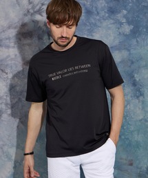 HIDEAWAYS NICOLE（ハイダウェイニコル）の「メタルジェルプリント半袖Tシャツ（Tシャツ/カットソー）」