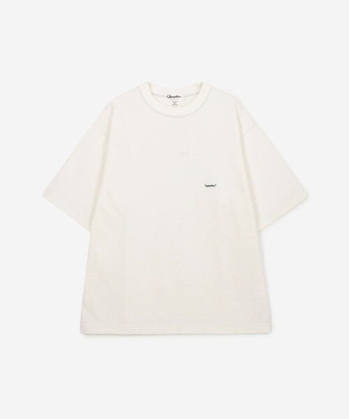 GYMPHLEX（ジムフレックス）の「Gymphlex | ロゴ刺繍 半袖ビッグTシャツ MEN（Tシャツ/カットソー・メンズ・オフホワイト/ネイビー/グリーン系その他/ブルー系その他/ライトグレー・M/L）」の2枚目の写真