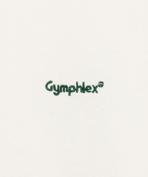 GYMPHLEX（ジムフレックス）の「Gymphlex | ロゴ刺繍 半袖ビッグTシャツ MEN（Tシャツ/カットソー・メンズ・オフホワイト/ネイビー/グリーン系その他/ブルー系その他/ライトグレー・M/L）」の15枚目の写真