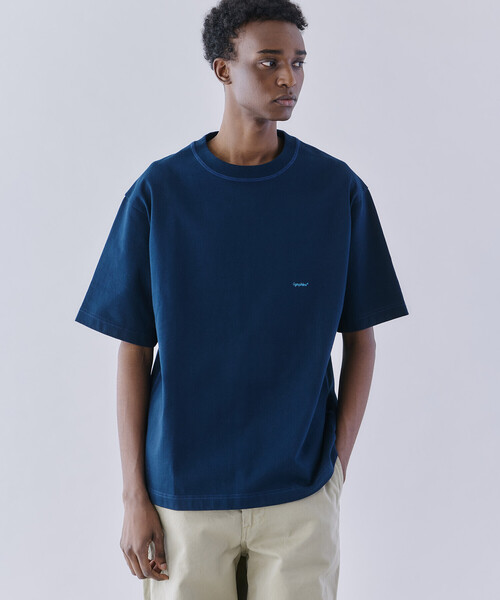 GYMPHLEX（ジムフレックス）の「Gymphlex | ロゴ刺繍 半袖ビッグTシャツ MEN（Tシャツ/カットソー・メンズ・オフホワイト/ネイビー/グリーン系その他/ブルー系その他/ライトグレー・M/L）」の13枚目の写真