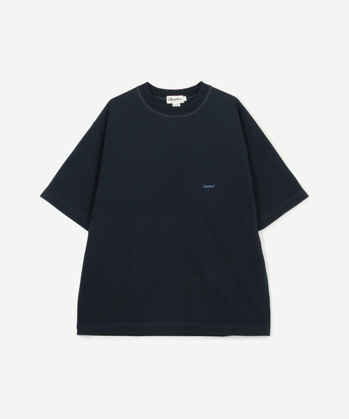 GYMPHLEX（ジムフレックス）の「Gymphlex | ロゴ刺繍 半袖ビッグTシャツ MEN（Tシャツ/カットソー・メンズ・オフホワイト/ネイビー/グリーン系その他/ブルー系その他/ライトグレー・M/L）」の6枚目の写真