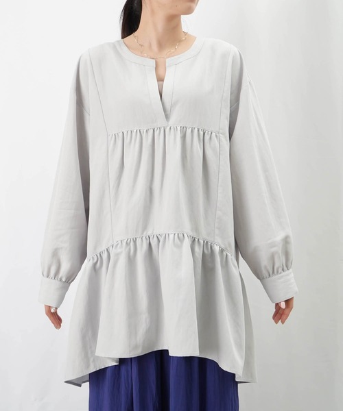 luca/ladyluckluca★ティアードチュニック★新品タグ★今期 セール】LC/LLL ティアードチュニック（シャツ/ブラウス）｜LUCA