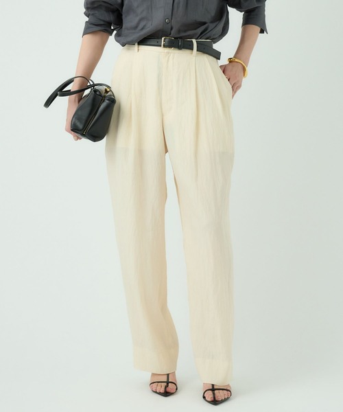 Chaos（カオス）の「Chaos(カオス)/ヴィスナイロンパンツ（その他パンツ・レディース・クリーム/ブラック・38/36）」の7枚目の写真