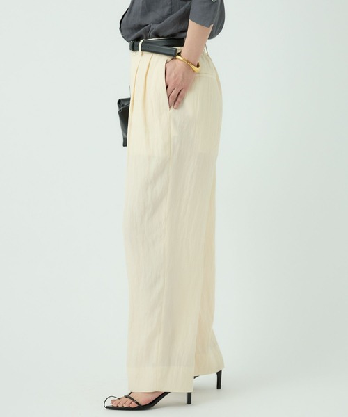 Chaos（カオス）の「Chaos(カオス)/ヴィスナイロンパンツ（その他パンツ・レディース・クリーム/ブラック・38/36）」の8枚目の写真