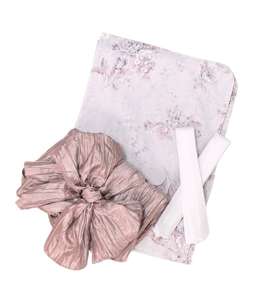 CELEN（セレン）の「【1人で着られる浴衣4点セット】浴衣・兵児帯・腰紐2本《夏恋浴衣》（浴衣・レディース・パープル系/ピンク系1/アイボリー系/ホワイト系/グレー系1/ピンク系2/グレー系2/パープル系2・FREE）」の14枚目の写真