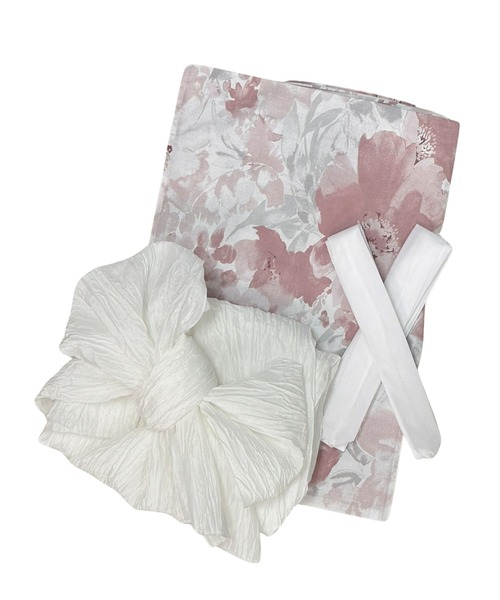 CELEN（セレン）の「【1人で着られる浴衣4点セット】浴衣・兵児帯・腰紐2本《夏恋浴衣》（浴衣・レディース・パープル系/ピンク系1/アイボリー系/ホワイト系/グレー系1/ピンク系2/グレー系2/パープル系2・FREE）」の11枚目の写真