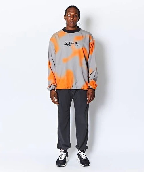 AKTR BORDERLESS PULLOVER SHOOTING SHIRTS（アクター ボーダー