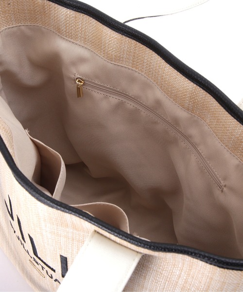 JILL by JILL STUART（ジルバイジルスチュアート）の「デタッチャブルリボントート大（トートバッグ・レディース・ベージュ/ホワイト・FREE）」の13枚目の写真