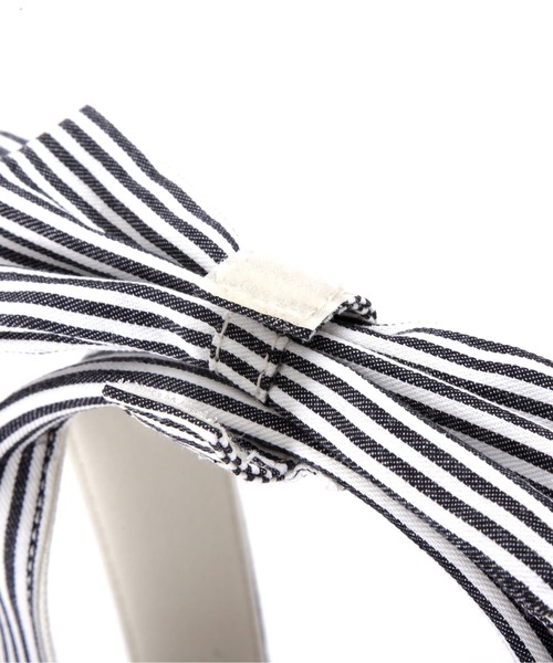 JILL by JILL STUART（ジルバイジルスチュアート）の「デタッチャブルリボントート大（トートバッグ・レディース・ベージュ/ホワイト・FREE）」の17枚目の写真