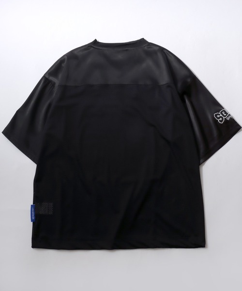 Salong hameu(サロン ハミュー)の「フットボールユニフォームTシャツ/ゲームシャツ メンズ レディース ユニセックス #ブロークコア(Tシャツ/カットソー・メンズ・カーキ/ネイビー/レッド/ブラック・LL/M/L)」の17枚目の写真
