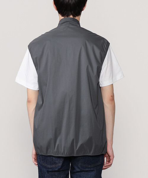 SEDAN ALL-PURPOSE（セダンオールパーパス）の「SEDAN ALL-PURPOSE | Ripstop Light Vest MEN（ナイロンジャケット・メンズ・ブラック/グレー/オレンジ・XL/M/L）」の10枚目の写真