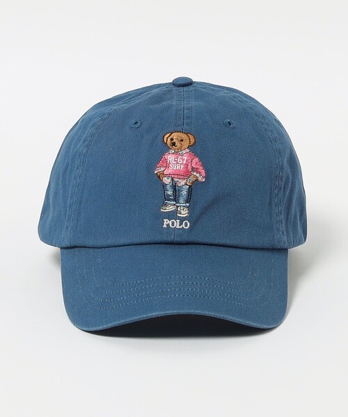 UNITED ARROWS & SONS(ユナイテッドアローズアンドサンズ)の「<POLO RALPH LAUREN> BEAR CAP/キャップ(キャップ・メンズ・ネイビー/ケリーグリーン・FREE)」の3枚目の写真