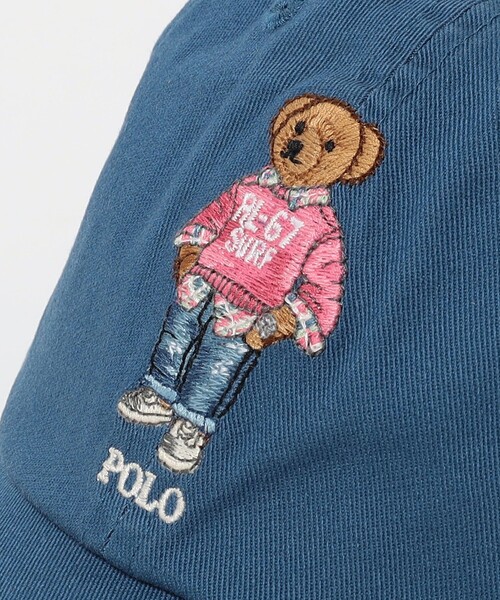 UNITED ARROWS & SONS(ユナイテッドアローズアンドサンズ)の「<POLO RALPH LAUREN> BEAR CAP/キャップ(キャップ・メンズ・ネイビー/ケリーグリーン・FREE)」の8枚目の写真