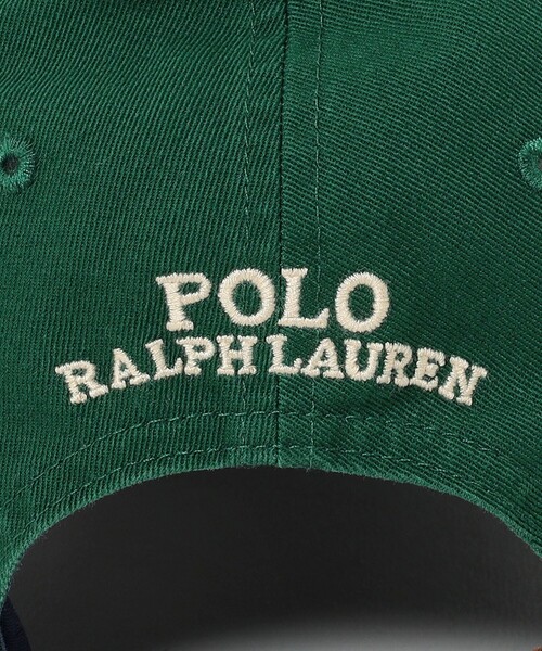UNITED ARROWS & SONS(ユナイテッドアローズアンドサンズ)の「<POLO RALPH LAUREN> BEAR CAP/キャップ(キャップ・メンズ・ネイビー/ケリーグリーン・FREE)」の14枚目の写真
