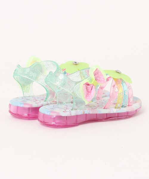 シュープラザ(シュープラザ)の「【DOUBLE STAR】光る キッズサンダル(サンダル・キッズ・レインボー/パープル・15.0cm/16.0cm/17.0cm/18.0cm/19.0cm)」の3枚目の写真