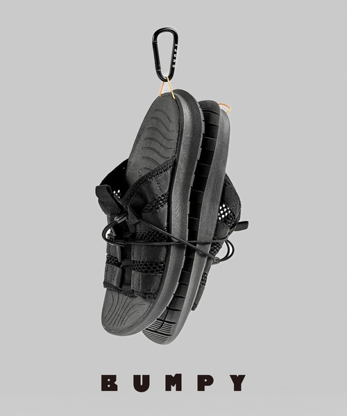 BUMPY（バンピー）の「BUMPY PACKABLE / バンピーパッカブル（サンダル・メンズ・ブラック/オリーブ・SS/S/M/L/LL/XL）」の2枚目の写真