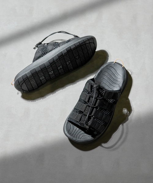 BUMPY（バンピー）の「BUMPY PACKABLE / バンピーパッカブル（サンダル・メンズ・ブラック/オリーブ・SS/S/M/L/LL/XL）」の3枚目の写真