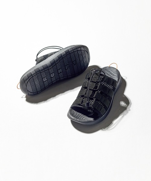 BUMPY（バンピー）の「BUMPY PACKABLE / バンピーパッカブル（サンダル・メンズ・ブラック/オリーブ・SS/S/M/L/LL/XL）」の4枚目の写真