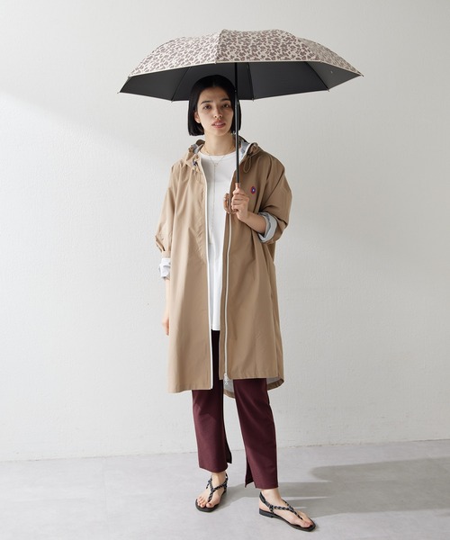 Whim Gazette（ウィムガゼット）の「【晴雨兼用】レオパード楽折り傘