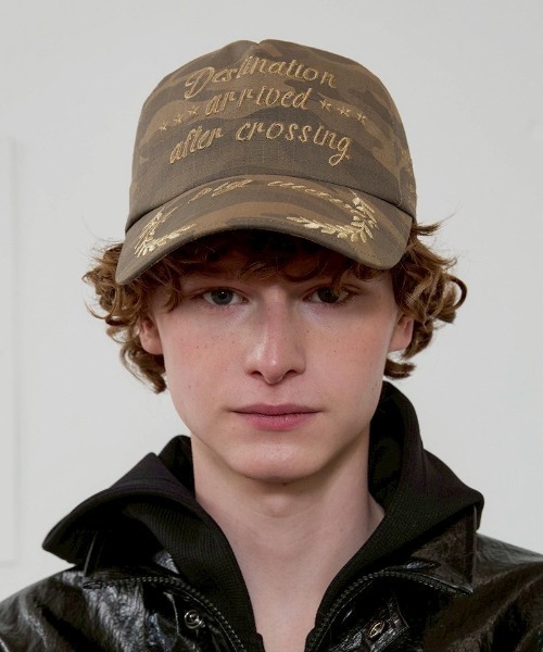 ESC STUDIO(イーエスシースタジオ)の「【ESC STUDIO】big waves ball cap(キャップ・メンズ・ブラック/ブラウン/ネイビー・ONE SIZE)」の3枚目の写真