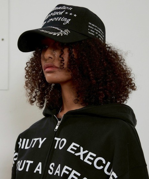 ESC STUDIO(イーエスシースタジオ)の「【ESC STUDIO】big waves ball cap(キャップ・メンズ・ブラック/ブラウン/ネイビー・ONE SIZE)」の14枚目の写真